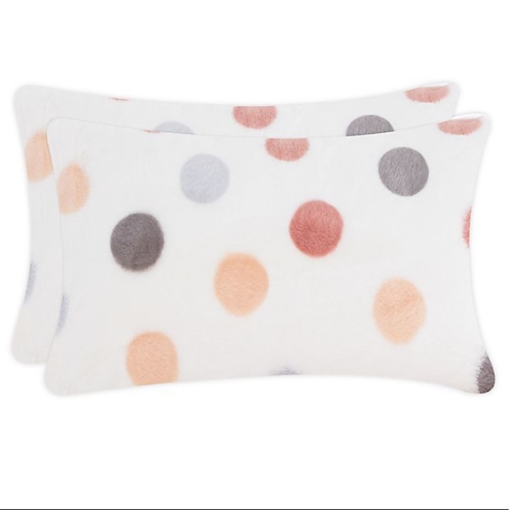 UGG Polar Plush Dot Pillowcases